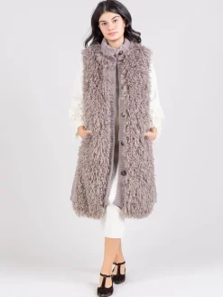 Discount D.EXTERIOR Gilet mongolia