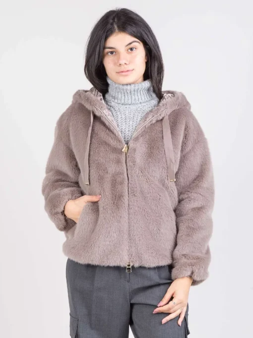 Clearance HERNO Giubbetto in ecopelliccia
