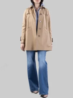 Best HERNO IMPERMEABILE IN COTONE MONOGRAM Beige