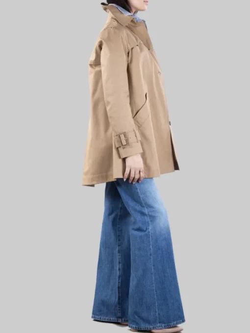 Best HERNO IMPERMEABILE IN COTONE MONOGRAM Beige
