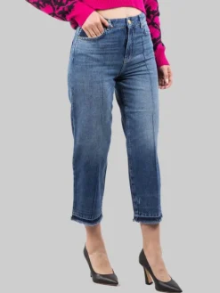 Online PINKO BARBRA BOYFRIEND CON PROFILI SFRANGIATI AL FONDO Jeans