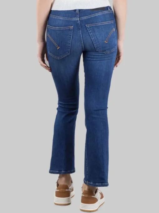 Outlet DONDUP MANDIE SLIM FIT WIDE LEG CUT OUT Jeans