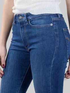Outlet DONDUP MANDIE SLIM FIT WIDE LEG CUT OUT Jeans