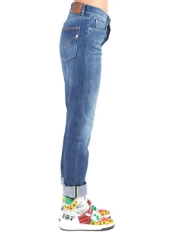 Outlet DONDUP NINA IN DENIM ELASTICIZZATO A VITA ALTA Jeans
