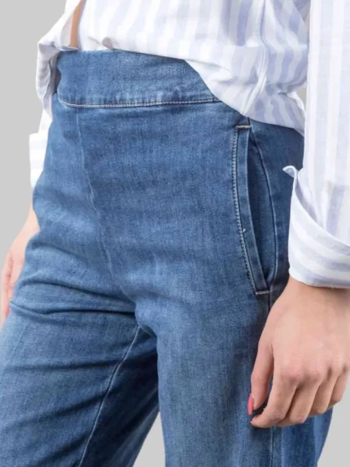 Fashion CIGALA'S RELAXED IN COTONE ELASTICIZZATO CON ELASTICO IN VITA Jeans