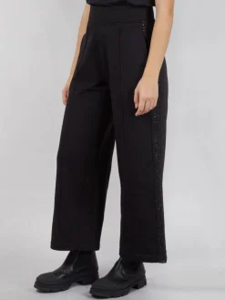 Clearance KARL LAGERFELD JOGGER CON INSERTO LATERALE IN BOUCLÉ Nero