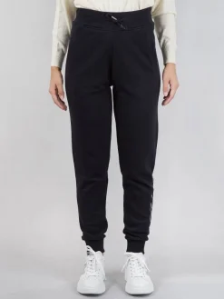 Online KARL LAGERFELD JOGGER IN COTONE CON LOGO KARL IN STRASS Nero