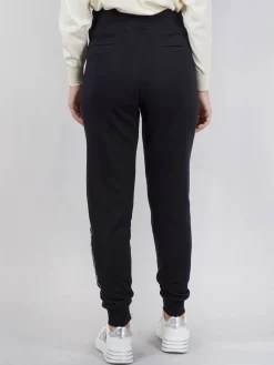 Online KARL LAGERFELD JOGGER IN COTONE CON LOGO KARL IN STRASS Nero