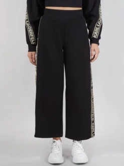 Best KARL LAGERFELD JOGGER IN COTONE CON NASTRO LOGATO Nero