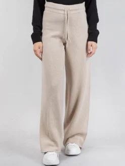 Outlet MC2 SAINT BARTH JOGGER IN MISTO CACHEMIRE Beige