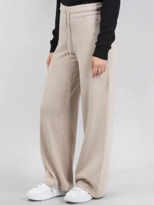 Outlet MC2 SAINT BARTH JOGGER IN MISTO CACHEMIRE Beige