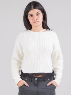 Hot PINKO Maglia con pizzo