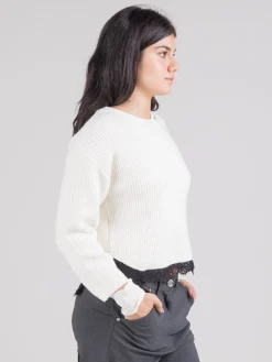 Hot PINKO Maglia con pizzo