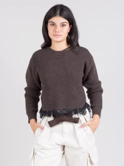 Fashion PINKO Maglia con pizzo