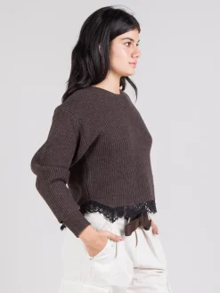 Fashion PINKO Maglia con pizzo