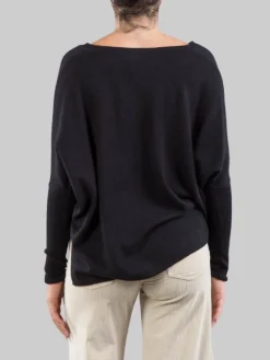 Online ABSOLUT CASHMERE MAGLIA NERA IN CASHMERE CON SCOLLATURA A "V" Nero