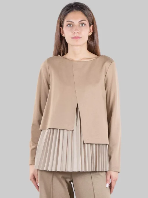 New MEIMEIJ Maglia plissé