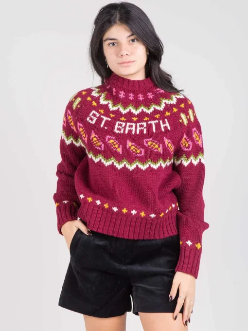 New MC2 SAINT BARTH Maglione Kyla Nordic