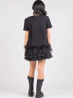 Clearance GINA GORGEOUS Mini abito piume