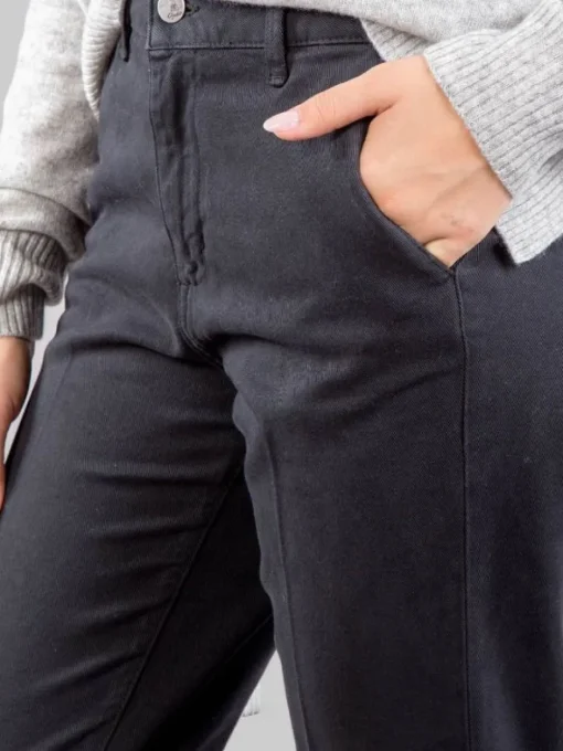 Fashion CIGALA'S PANTALONI CHINO RELAXED NERI IN TESSUTO ELASTICIZZATO Nero