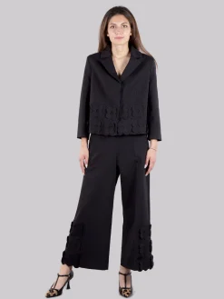 New MEIMEIJ Pantaloni con fiori