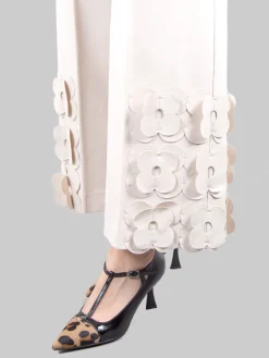 New MEIMEIJ Pantaloni con fiori