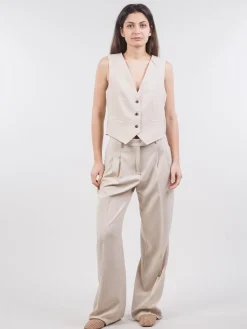 Hot SEVENTY Pantaloni con pinces