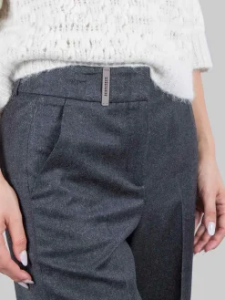 New PESERICO Pantaloni con risvolti