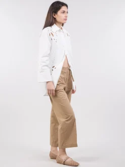 Outlet SEVENTY Pantaloni crop