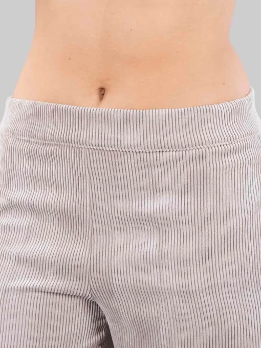 Outlet D.EXTERIOR Pantaloni cropped in velluto
