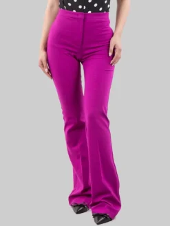 Clearance PINKO PANTALONI FLARE HULKA IN TESSUTO ELASTICIZZATO Viola