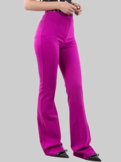 Clearance PINKO PANTALONI FLARE HULKA IN TESSUTO ELASTICIZZATO Viola