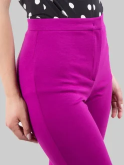 Clearance PINKO PANTALONI FLARE HULKA IN TESSUTO ELASTICIZZATO Viola