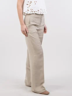 Outlet SEVENTY Pantaloni in crêpe