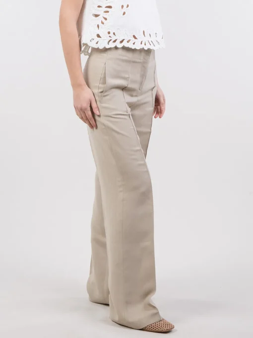Outlet SEVENTY Pantaloni in crêpe