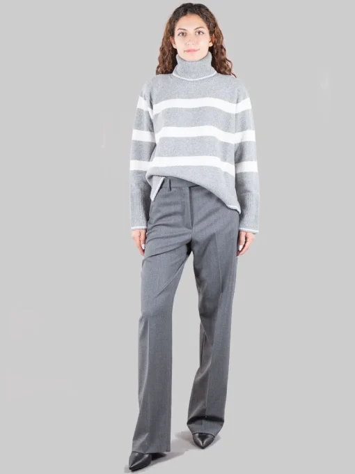 New SEVENTY Pantaloni in misto lana