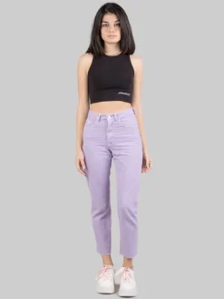 Outlet HINNOMINATE PANTALONI JEANS MODELLO 5 TASCHE IN DENIM Lilla