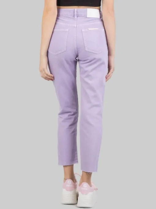 Outlet HINNOMINATE PANTALONI JEANS MODELLO 5 TASCHE IN DENIM Lilla