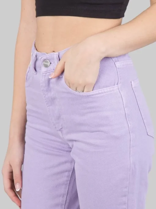 Outlet HINNOMINATE PANTALONI JEANS MODELLO 5 TASCHE IN DENIM Lilla