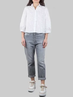 Online DONDUP PANTALONI KOONS GRIGI LOOSE FIT CON STRASS ALL OVER Grigio
