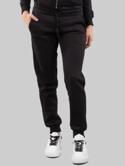 Best COLMAR ORIGINALS PANTALONI NERI IN COTONE INVERNALE CON LOGO COLMAR GLITTER Nero