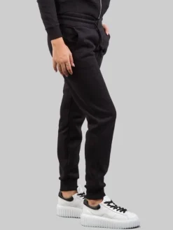 Best COLMAR ORIGINALS PANTALONI NERI IN COTONE INVERNALE CON LOGO COLMAR GLITTER Nero