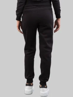 Best COLMAR ORIGINALS PANTALONI NERI IN COTONE INVERNALE CON LOGO COLMAR GLITTER Nero