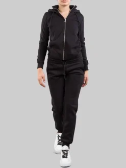 Best COLMAR ORIGINALS PANTALONI NERI IN COTONE INVERNALE CON LOGO COLMAR GLITTER Nero