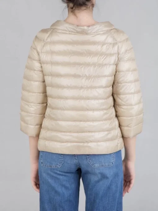 Sale HERNO PIUMINO CORTO MODELLO CAPPA REVERSIBILE Beige