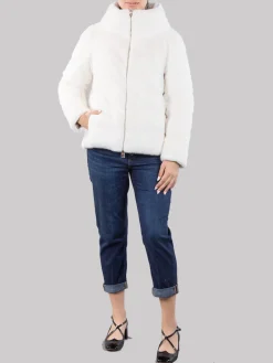 Online HERNO Piumino in eco-pelliccia
