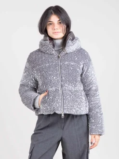Sale HERNO Piumino velvet paillettes