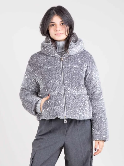 Sale HERNO Piumino velvet paillettes