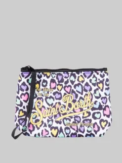 Discount MC2 SAINT BARTH POCHETTE ALINE IN SCUBA A CUORI MULTICOLORE Fantasia