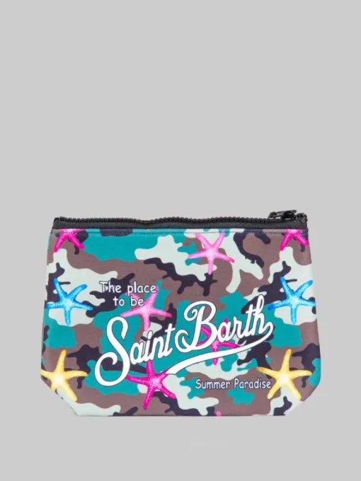 Best MC2 SAINT BARTH POCHETTE ALINE IN SCUBA CON STELLE MARINE Camouflage
